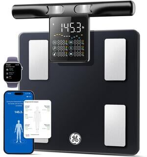 SMART Scale GE Weight: 8-Electrode Digital Scale for Weight Fat BMI Muscle Mass